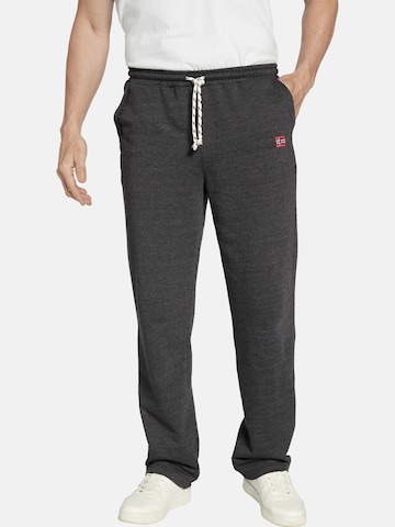 Loosefit Pantalon de sport ' Torge ' Jan Vanderstorm en gris : devant