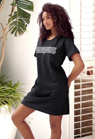 VIVANCE - Camiseta de noche 'Dreams' en negro: frente