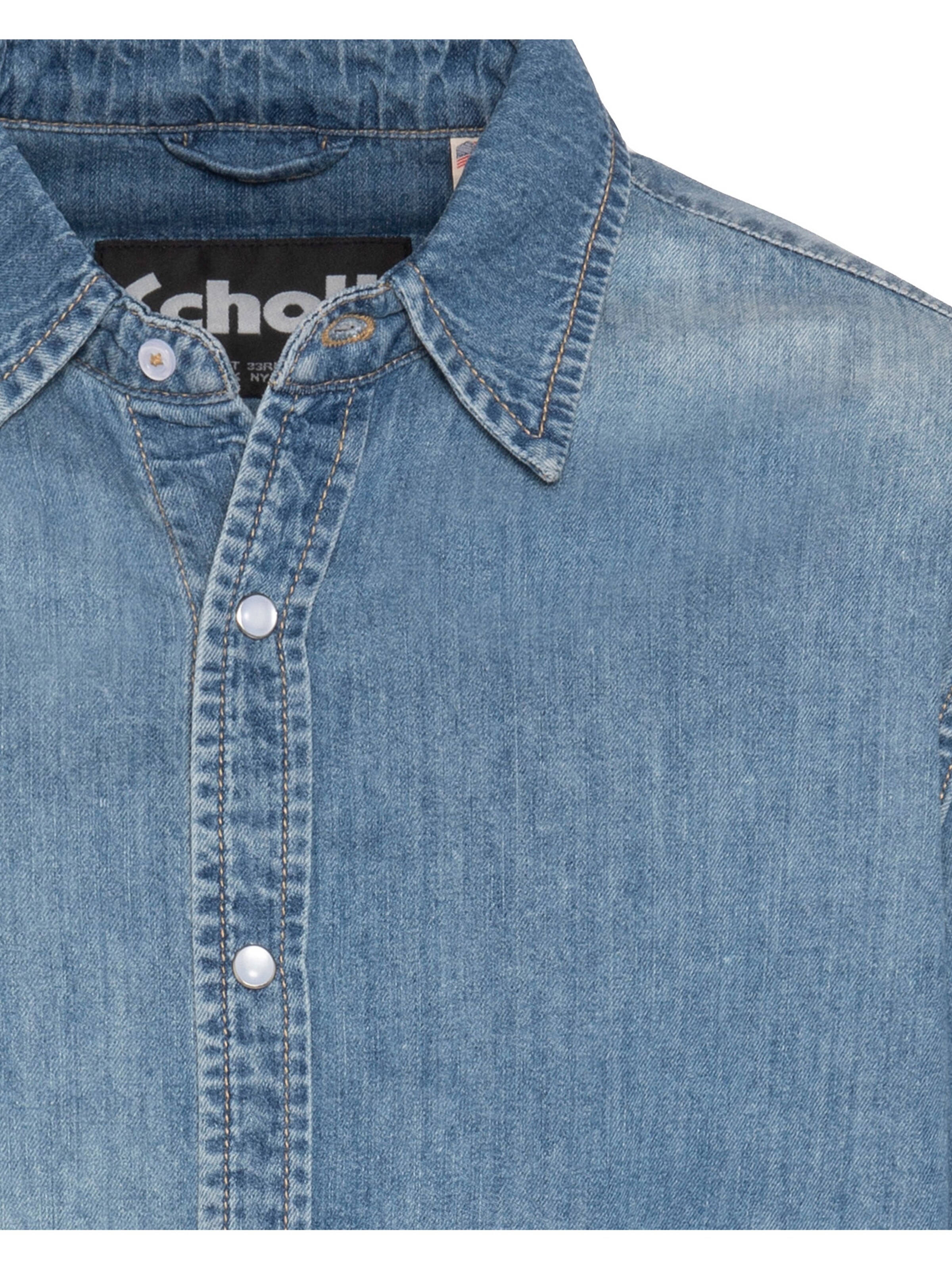 Schott NYC Shirt‌ in Blau