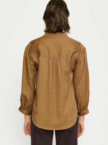 Camicia da donna 'Stormy' di Soft Rebels in marrone