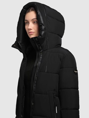 khujo Wintermantel 'Velia' in Zwart