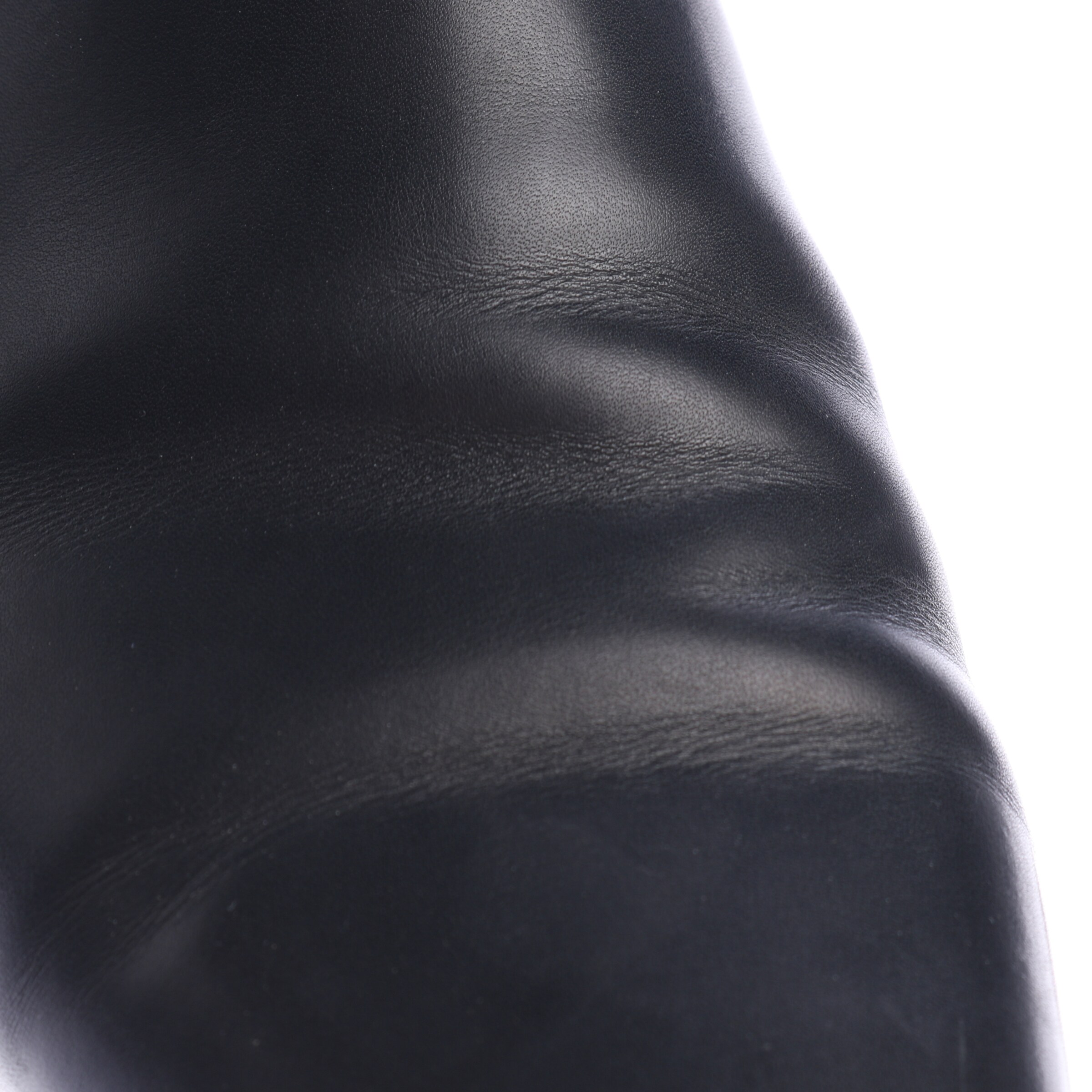 Saint Laurent Anke & Mid-Calf Boots in 40,5 in Black