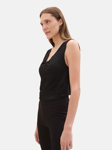 TOM TAILOR Top in Black