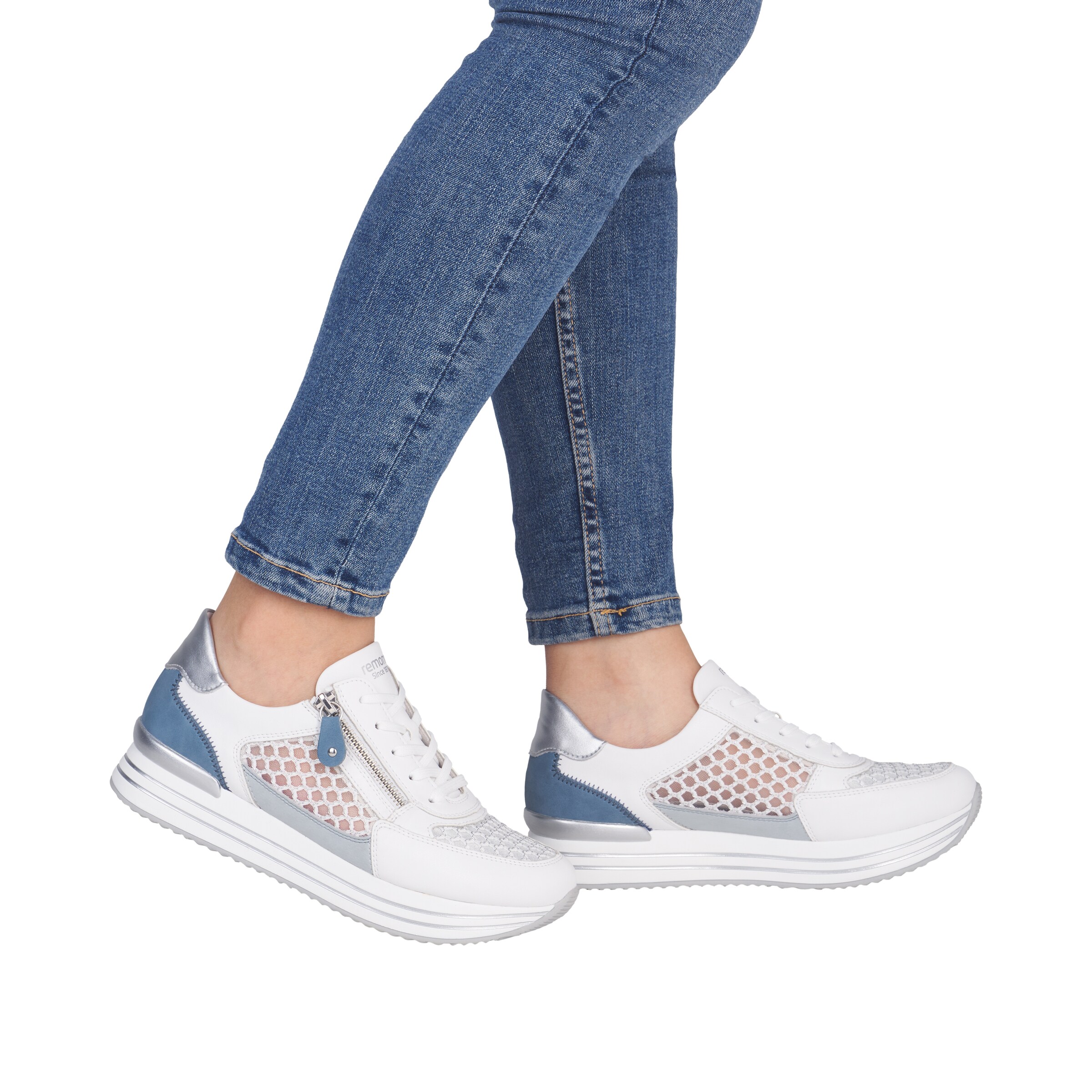 Sneaker bassa di REMONTE in bianco