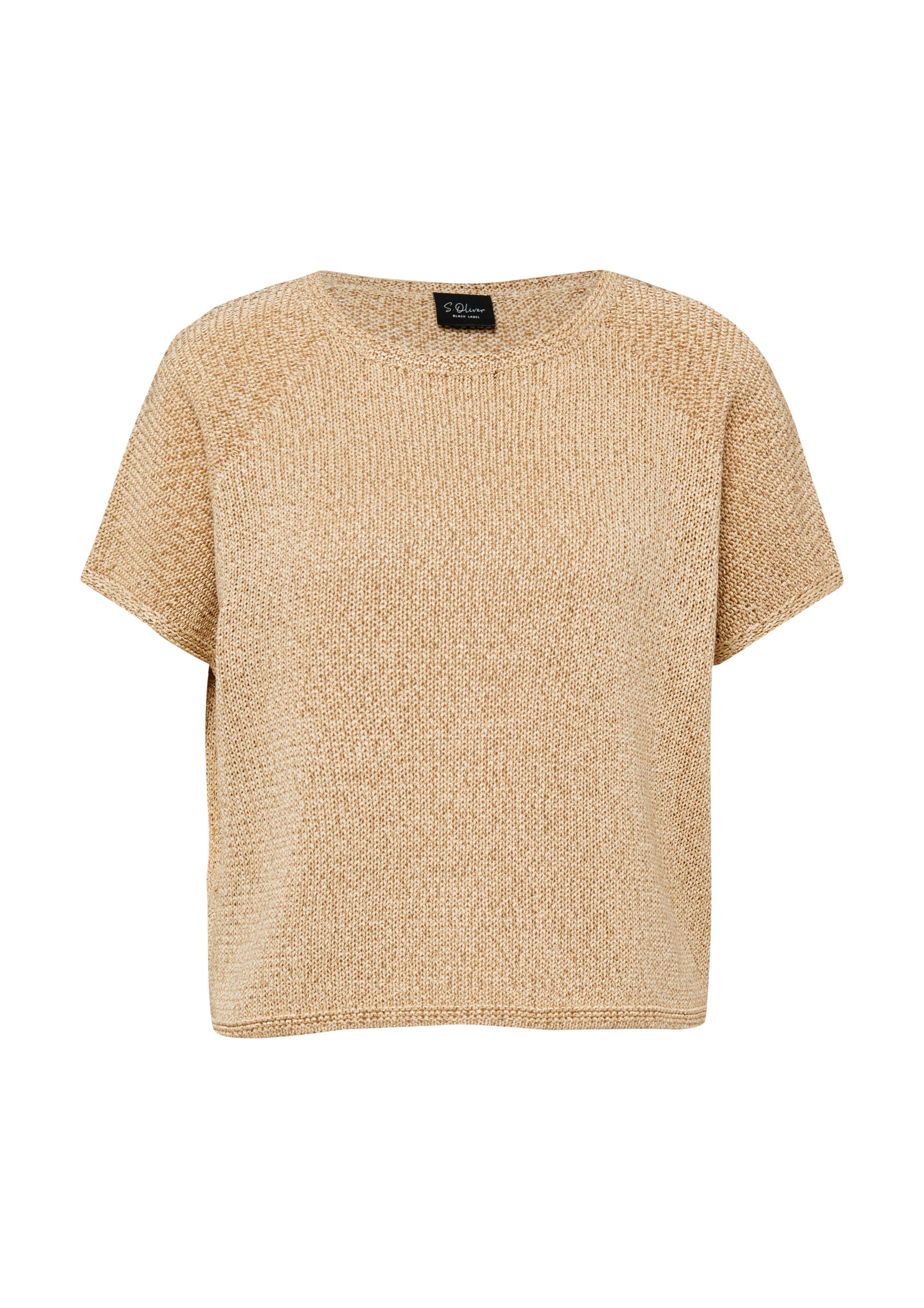 Pull-over s.Oliver BLACK LABEL en marron : devant