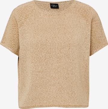 Pull-over s.Oliver BLACK LABEL en marron : devant