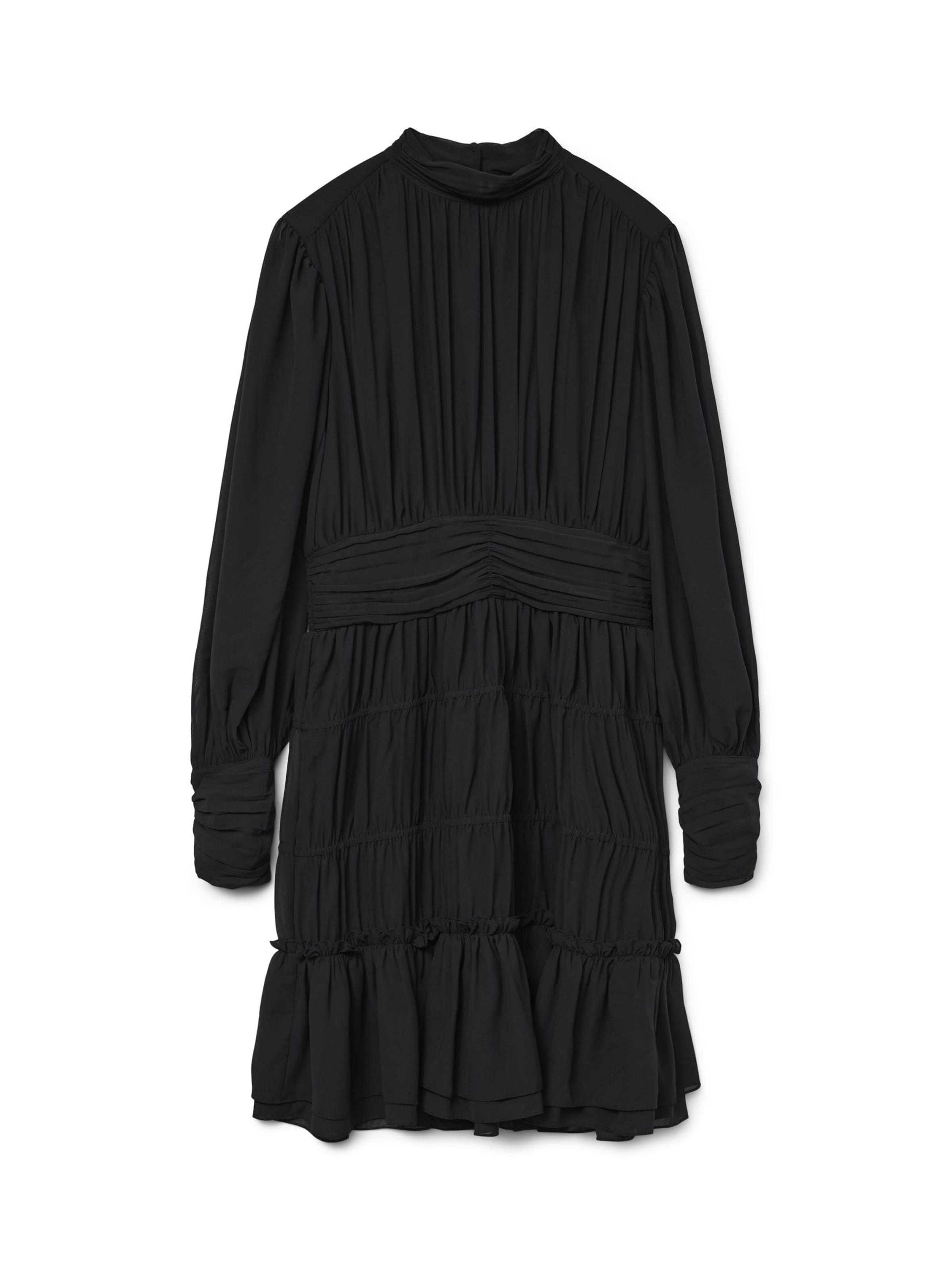 VERO MODA Kjole 'Birdie' i sort: forside