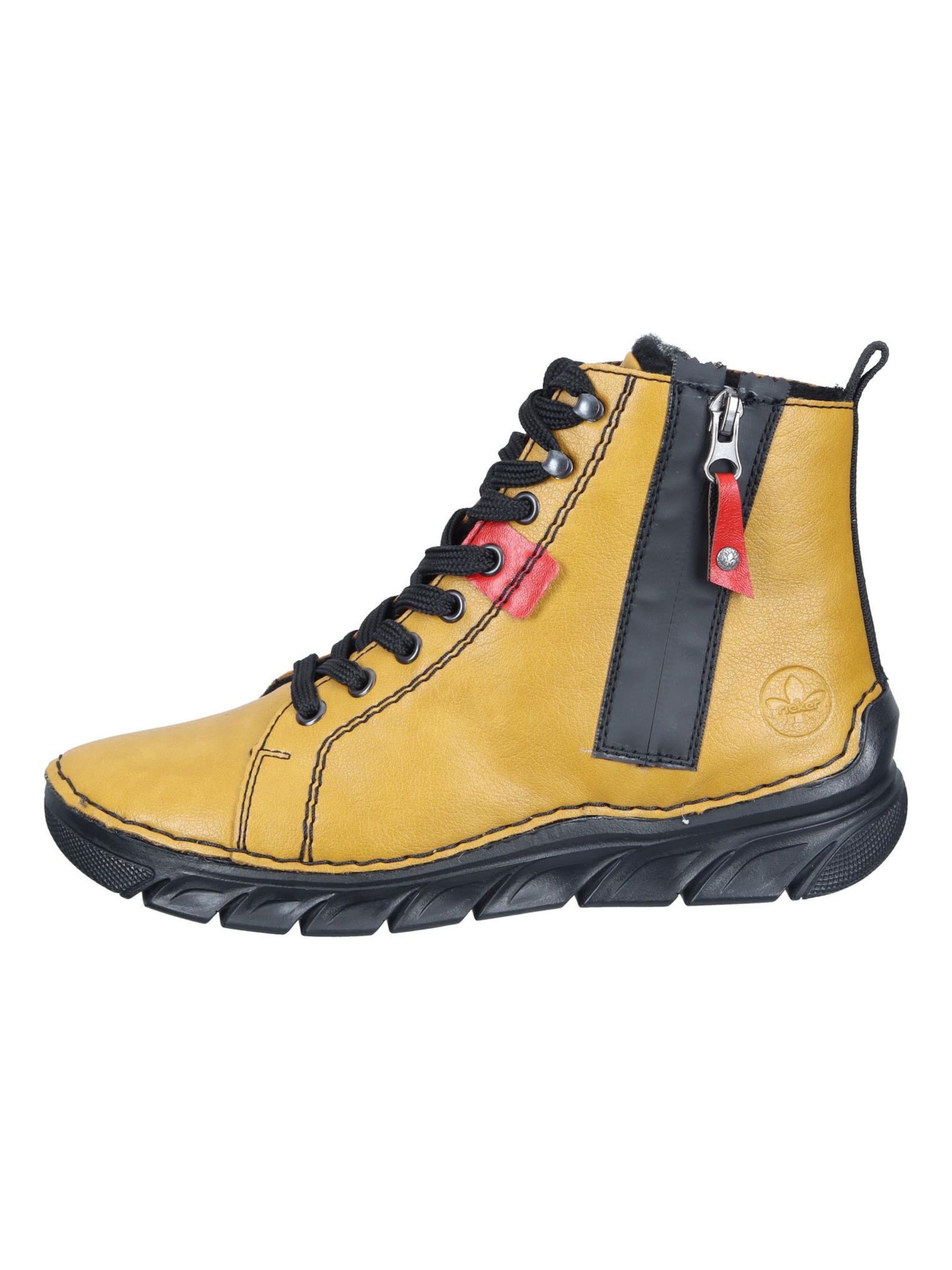 Rieker Ankle Boots in Yellow