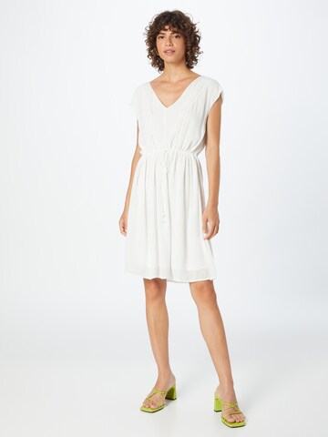 COMMA Dress in White: front