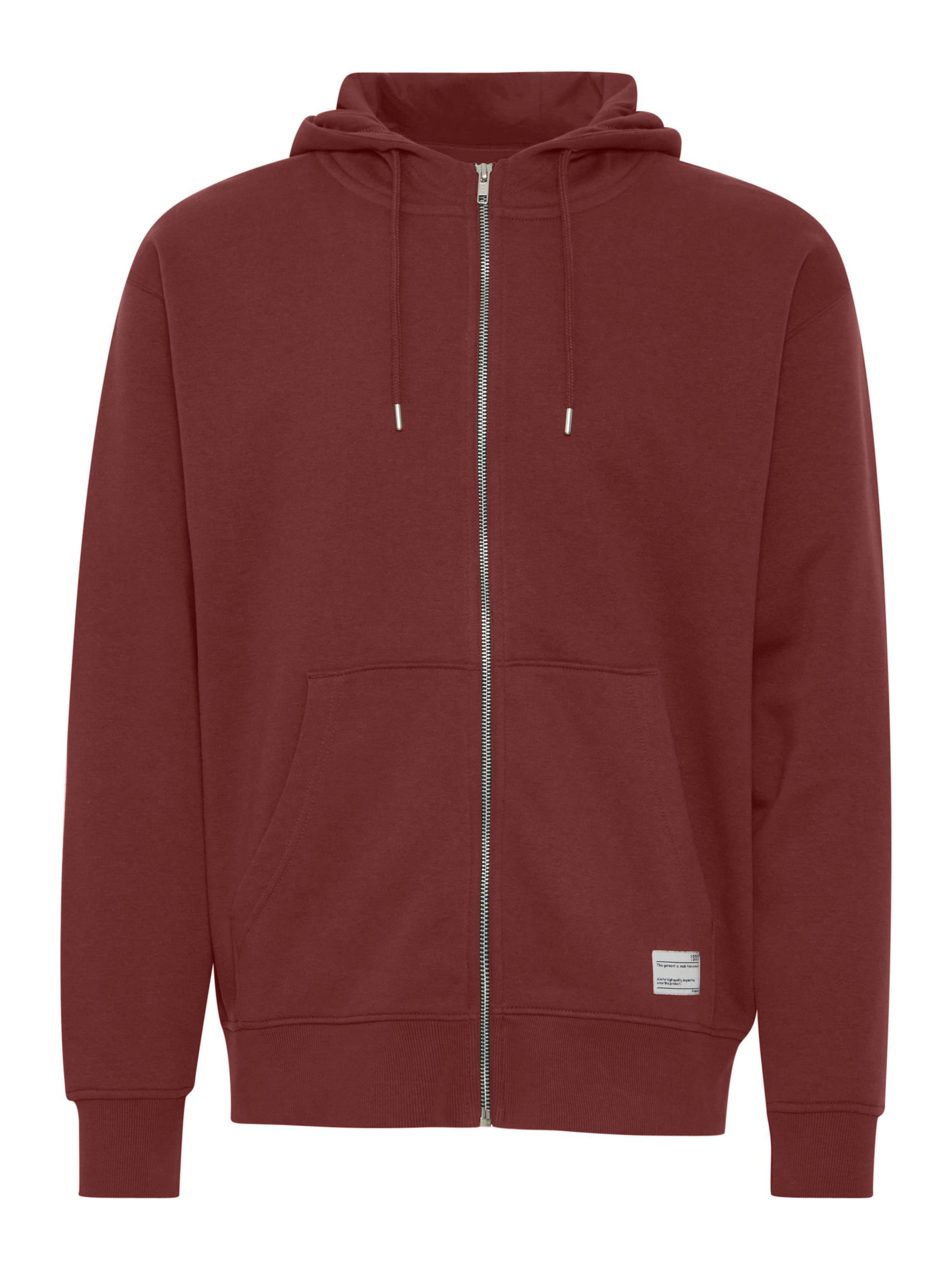 !Solid Sweat jacket 'SDLenz' in Red: front