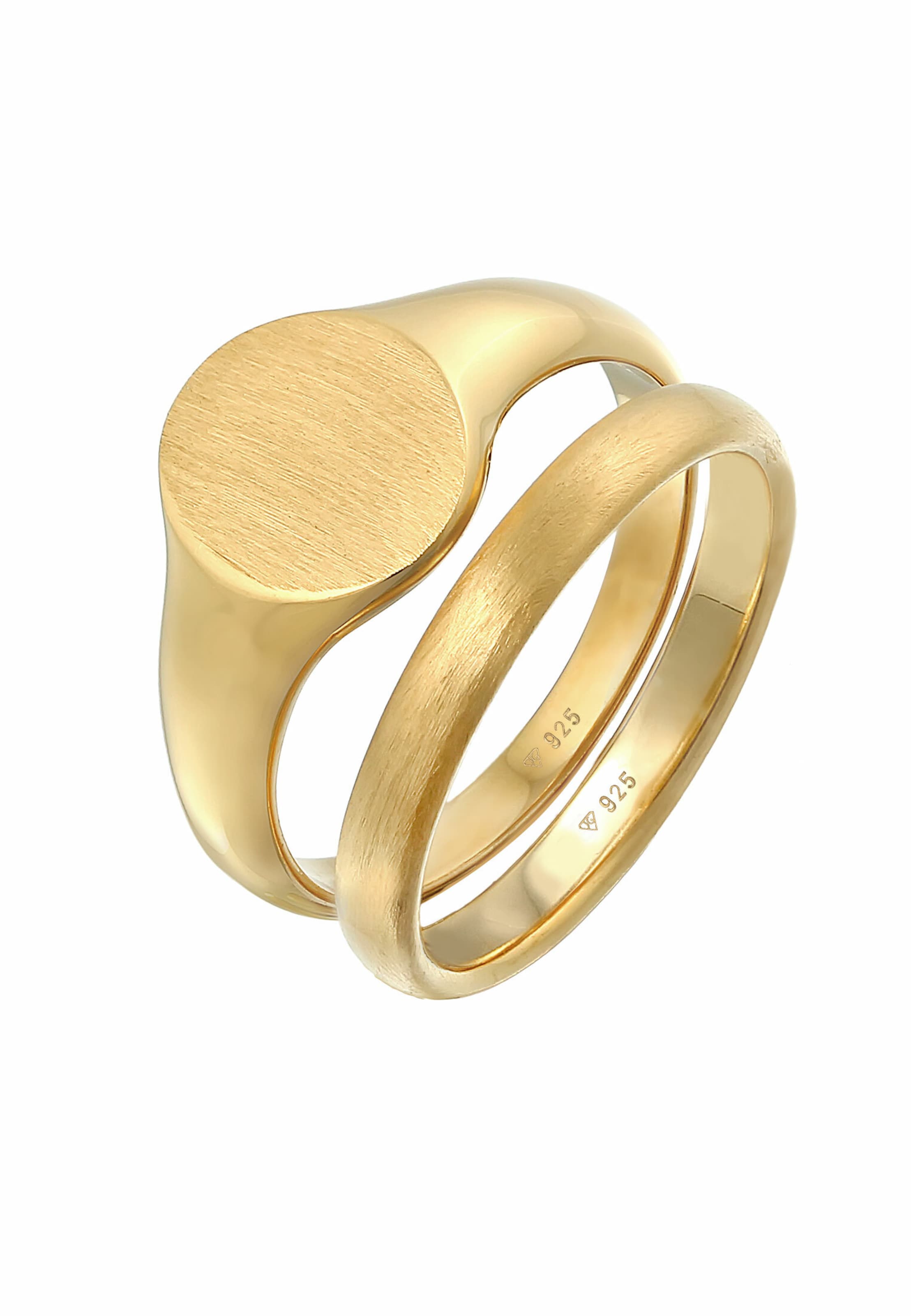KUZZOI Ring in Gold: front