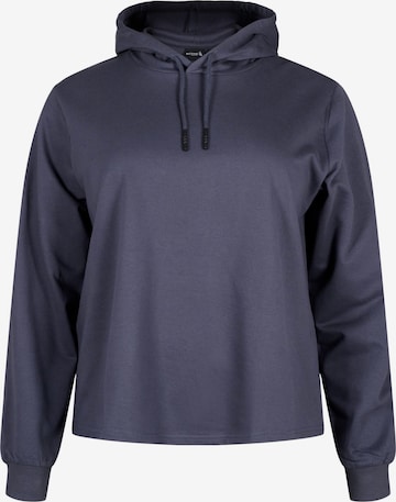 Active by ZizziSportska sweater majica 'ASILKE' - siva boja: prednji dio