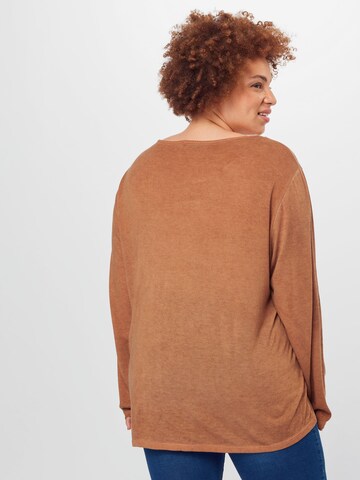 Z-One Shirt 'Juana' in Brown