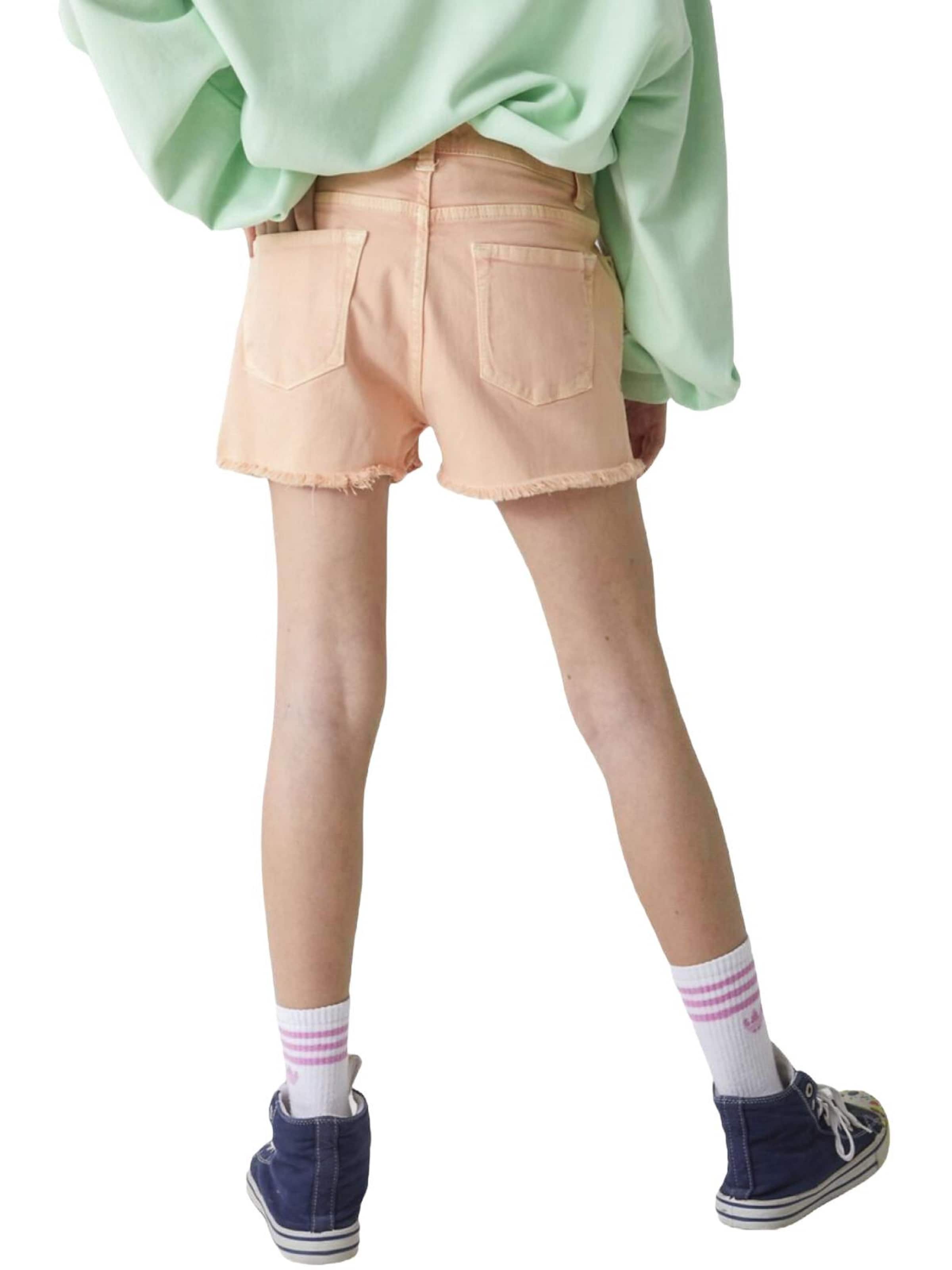 regular Jeans 'LTB Jeans Baby Girl Layla G Denim Shorts' di LTB Jeans in arancione
