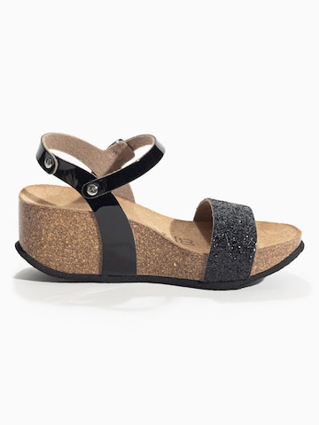 Sandales 'RUDY' Bayton en noir