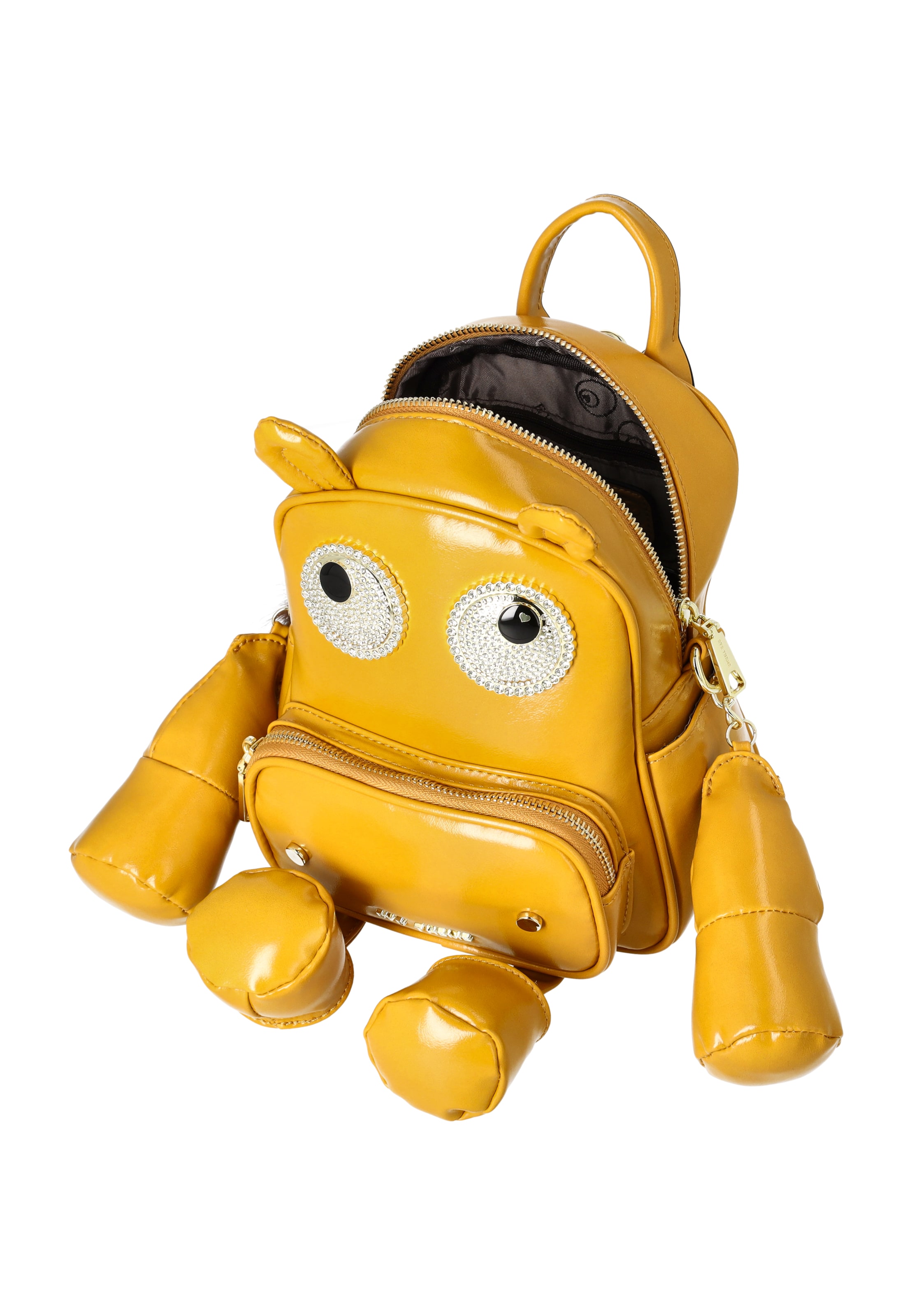 MYMO - Mochila 'EYETHEME' en amarillo