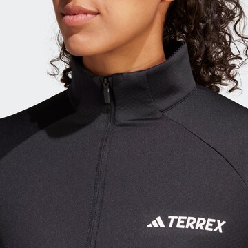 ADIDAS TERREX Athletic Jacket in Black