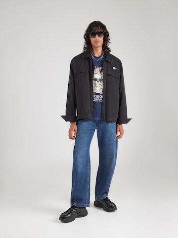 JACK & JONES Majica 'JORSHAPE' | modra barva