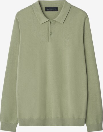 Adolfo Dominguez Shirt in Groen: voorkant