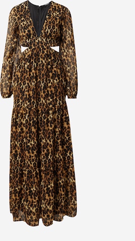 Robe Nasty Gal en marron : devant