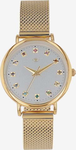 TOM TAILOR Uhr in Gold: Vorderseite