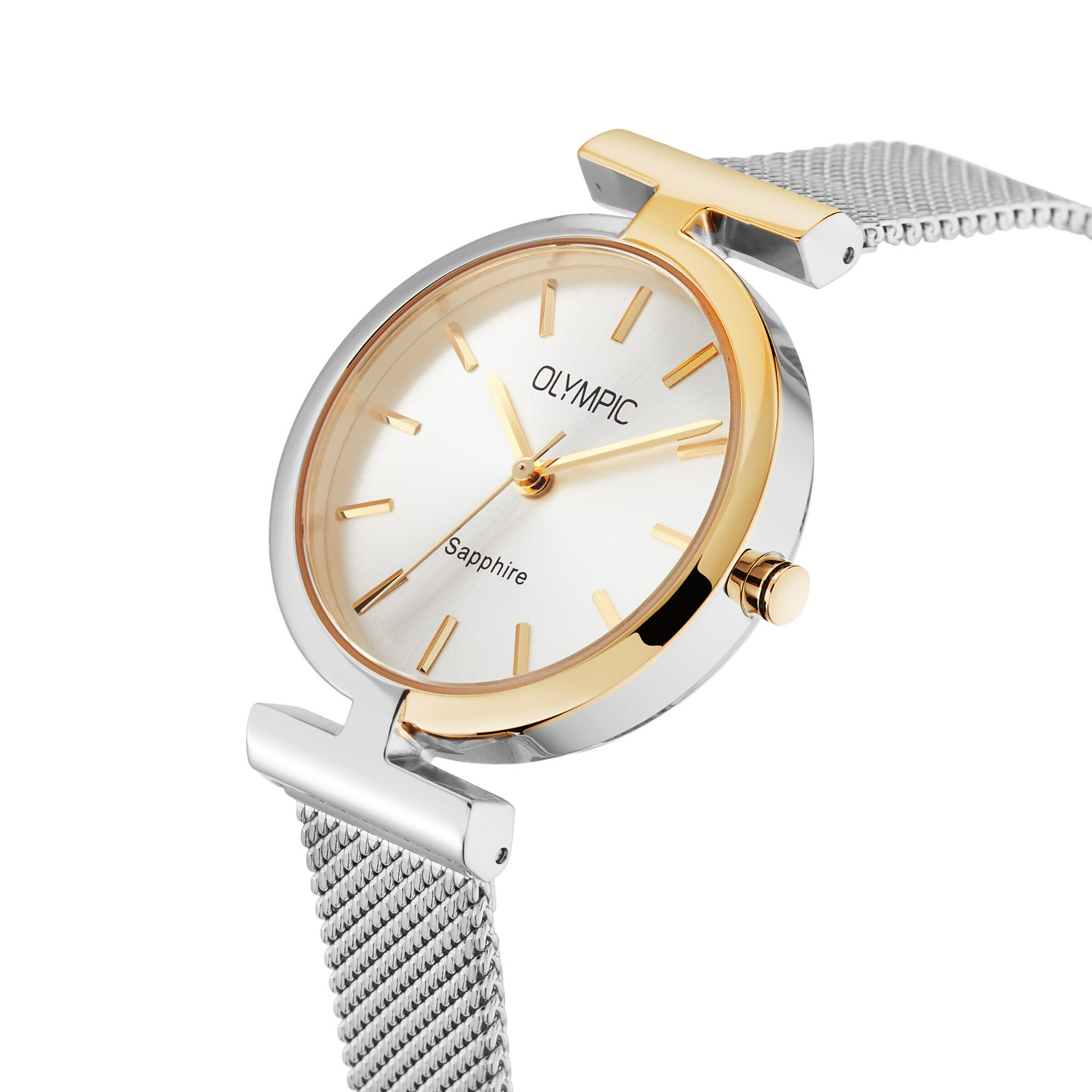 Olympic Analog Watch in Silver