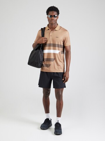 T-Shirt 'Paddy Tape' BOSS en beige