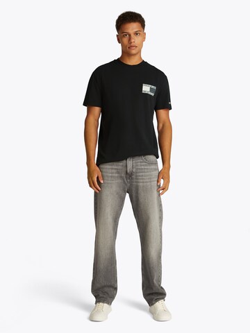 Tommy Jeans Футболка в Черный