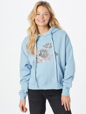 GUESS Sweatshirt 'CASSIOPEA' in Blau: predná strana