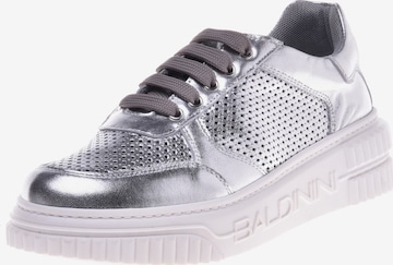 Baldinini Sneakers in Silver: front