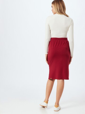 Ragwear Sukně 'Cziga' – červená
