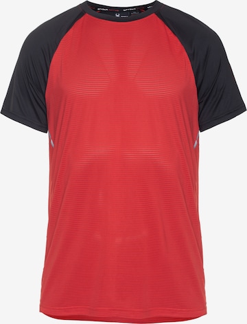 Spyder Functioneel shirt in Rood: voorkant