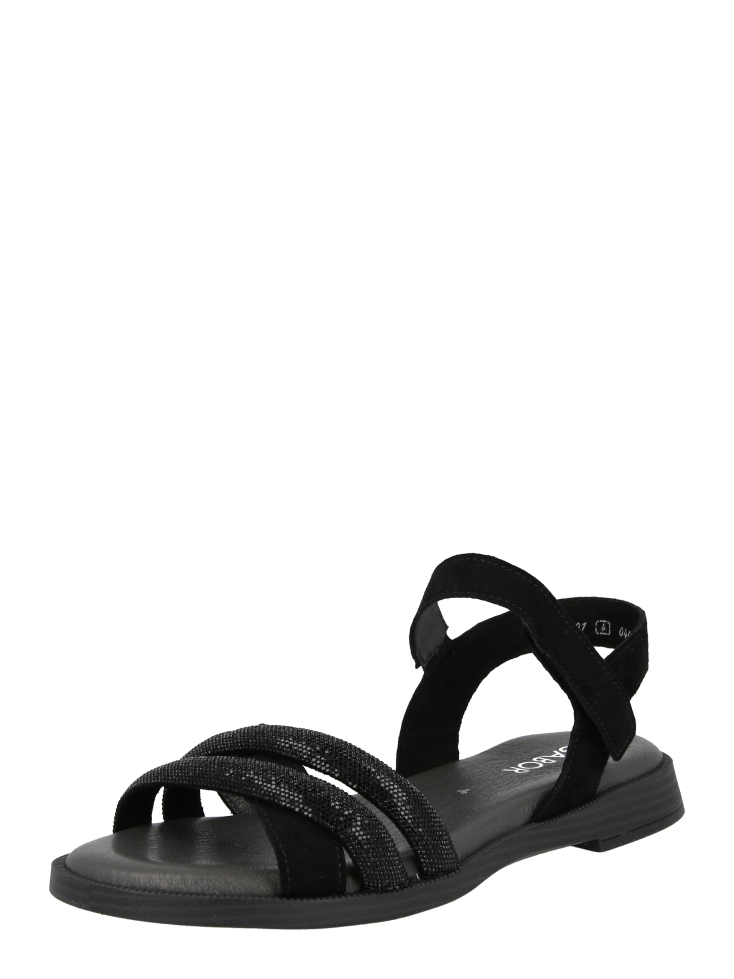 GABOR Páskové sandály - černá, Produkt