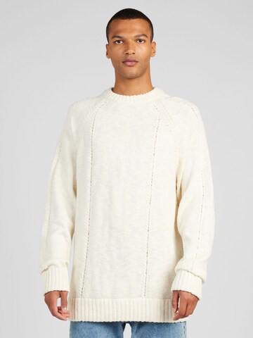 TOPMAN Tröja i beige: framsida