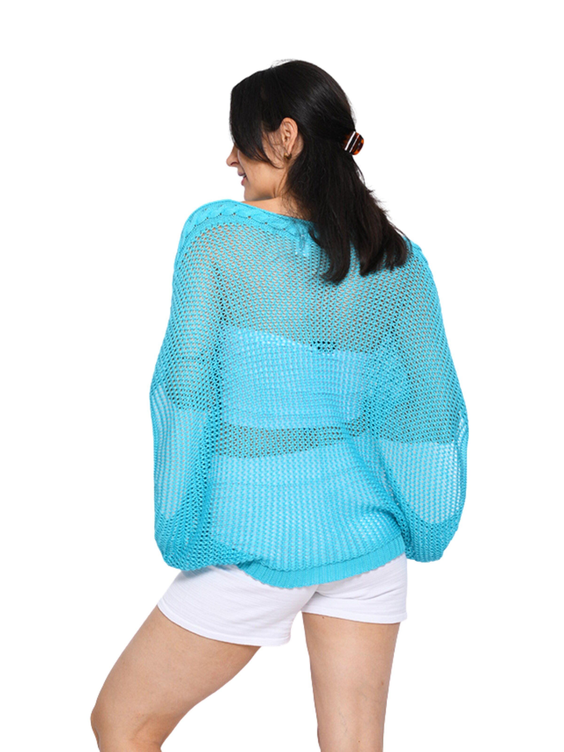 Süel knitwear - Jersey 'Birthday' en azul