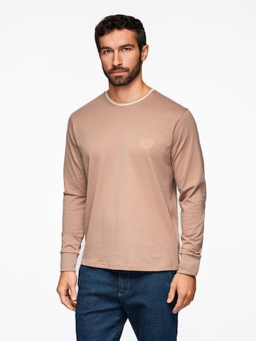 Ombre Shirt‌‌‌‌‌‌‌ in Braun