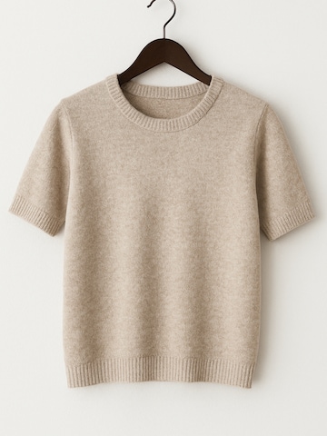WEARABLE STORIES Sweater 'Nina' in Brown: front
