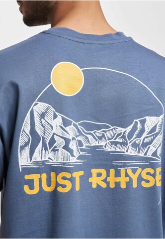 Just Rhyse T-Shirt 'Rising Sun' in Blau