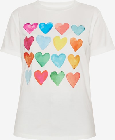 Marškinėliai 'Fashion Look' iš SANIKA, spalva – turkio spalva / geltona / rožinė / balta, Prekių apžvalga