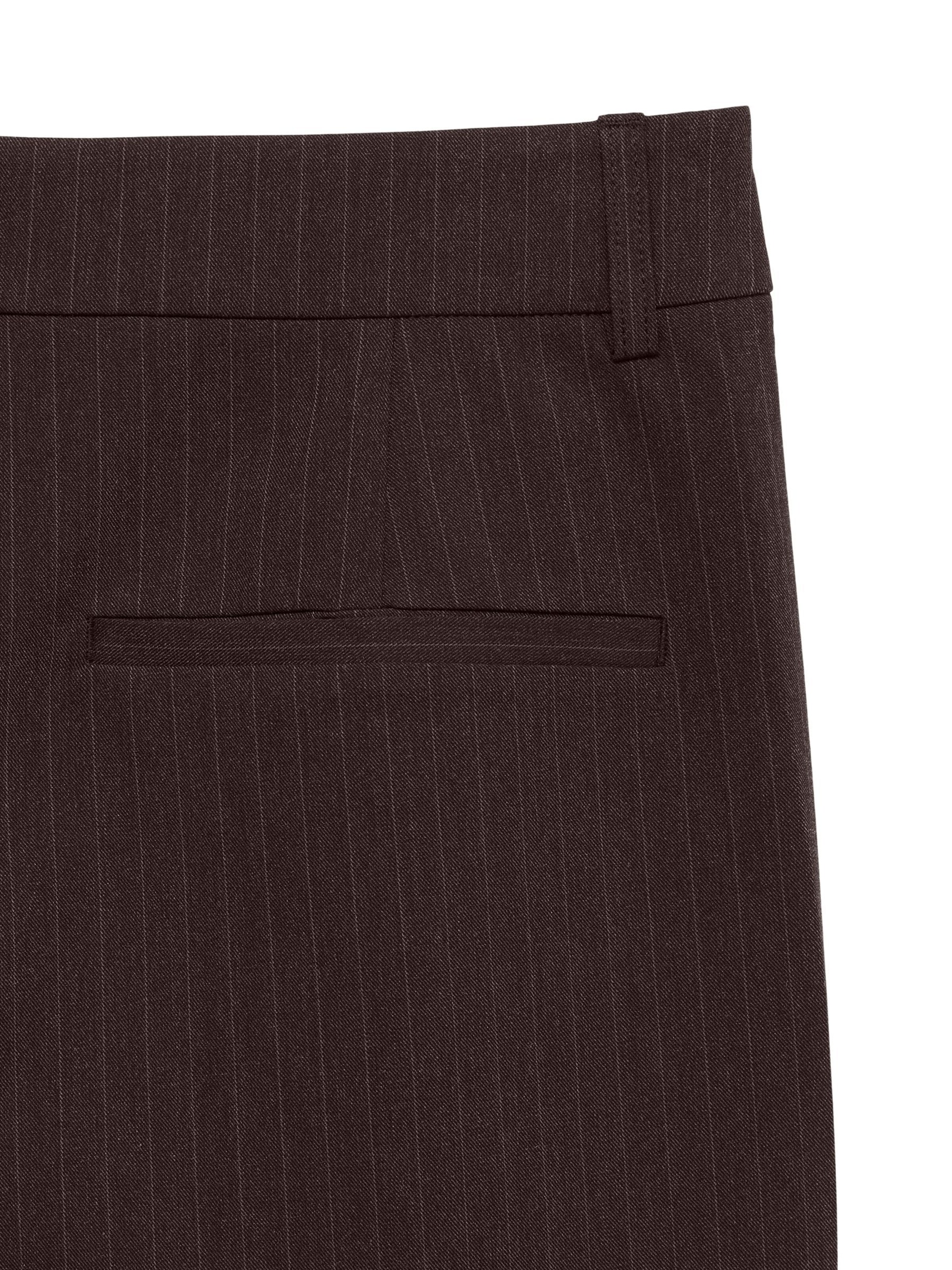Wide leg Pantaloni con piega frontale 'VMSKYLAR' di VERO MODA in marrone