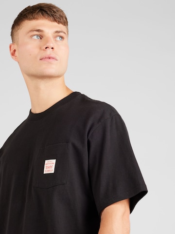 LEVI'S ® Тениска 'SS Workwear Tee' в черно