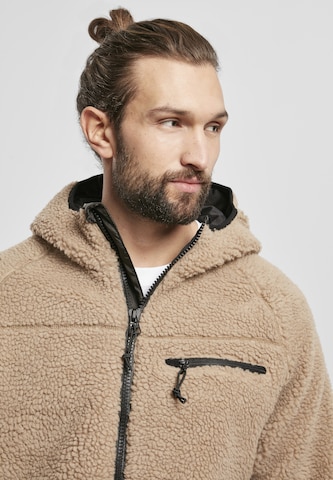 Brandit Fleece Jacket in Beige