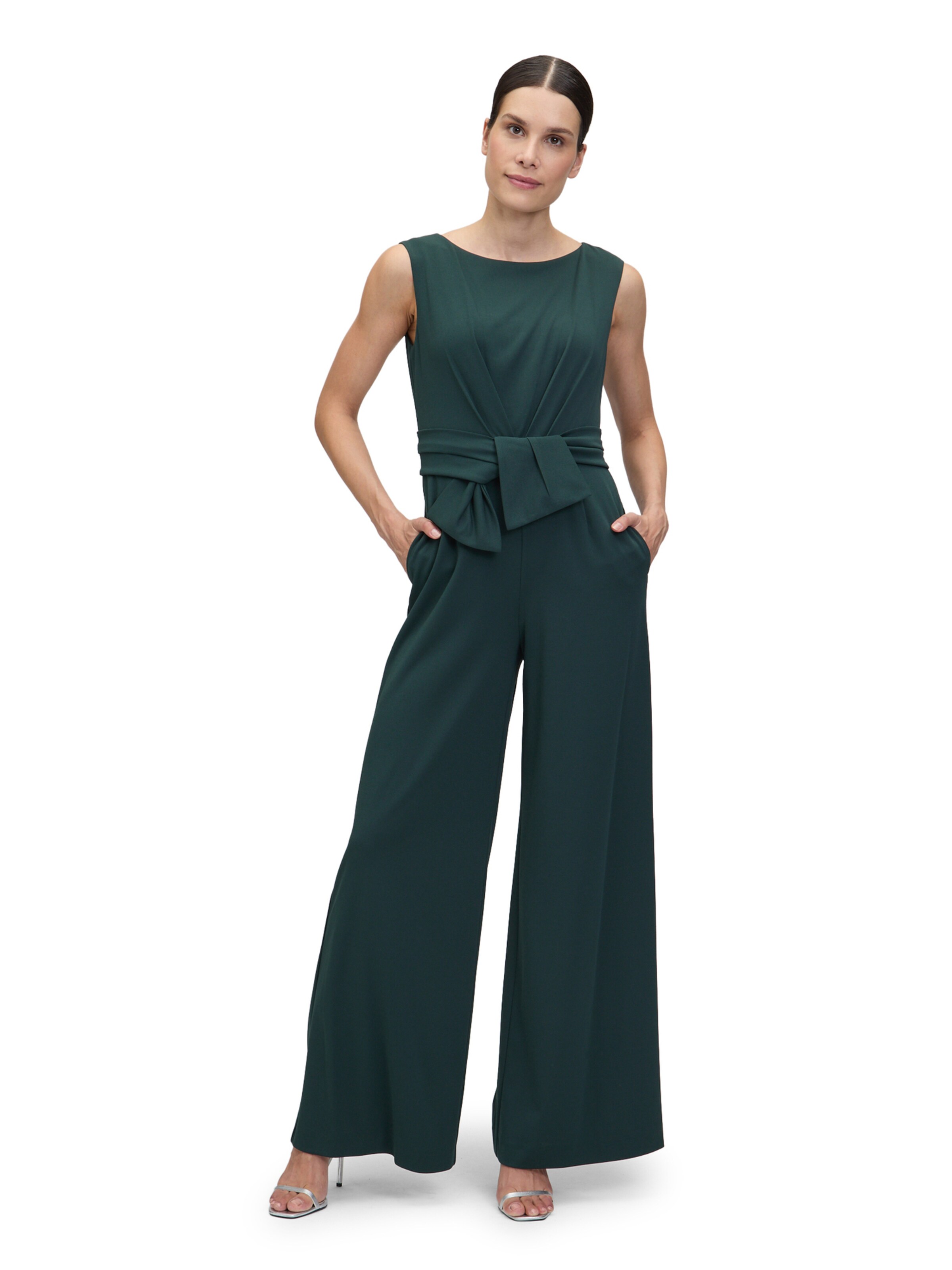 Vera Mont Jumpsuit in Green: front