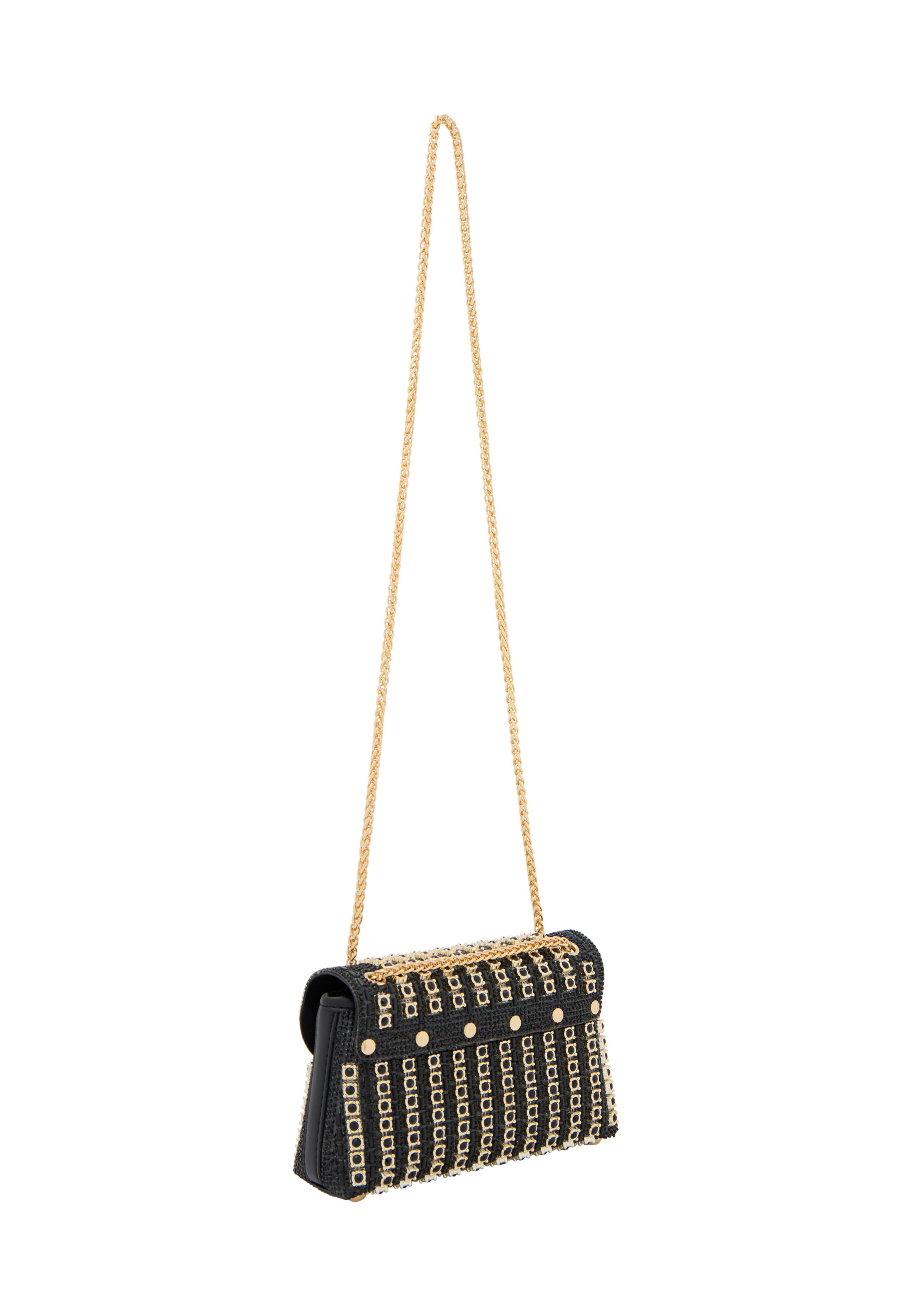 NAEMI - Mala de ombro em preto