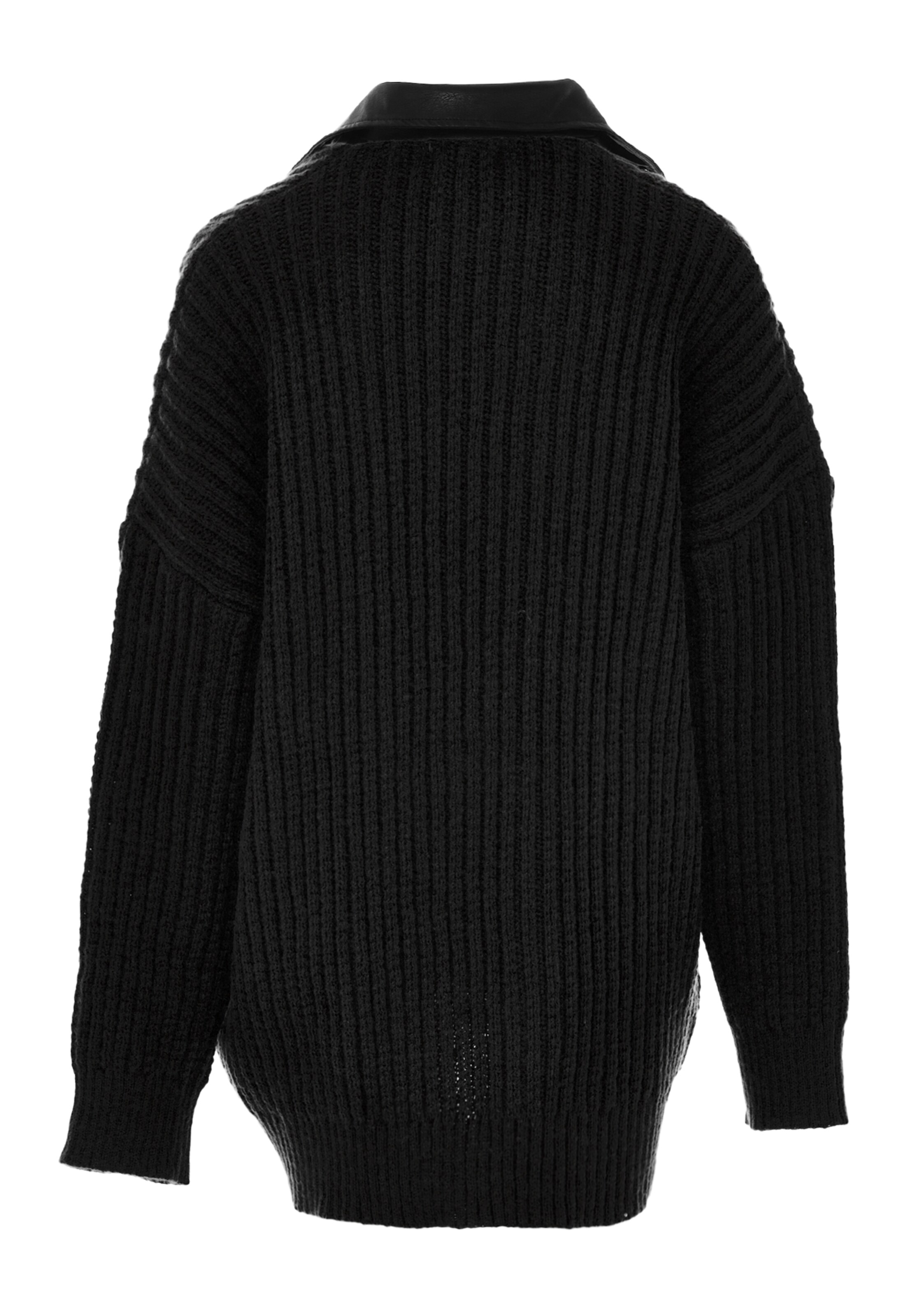 NAEMI Strickjacke in Schwarz