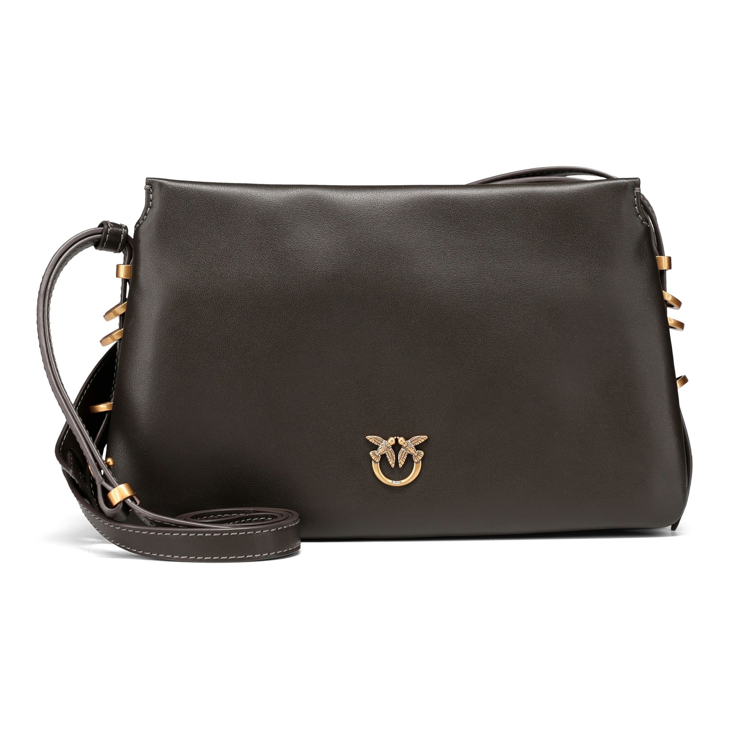 PINKO Umhängetasche 'Triplet' in Braun: Vorderseite