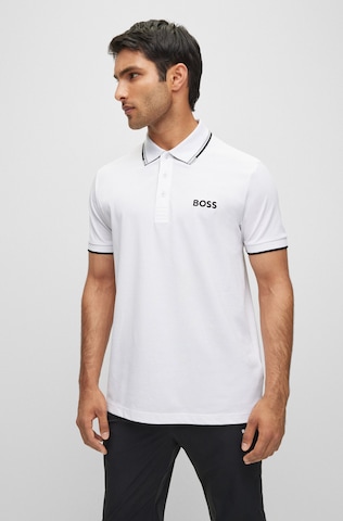 BOSS Green Shirt 'Paddy Pro' in White: front