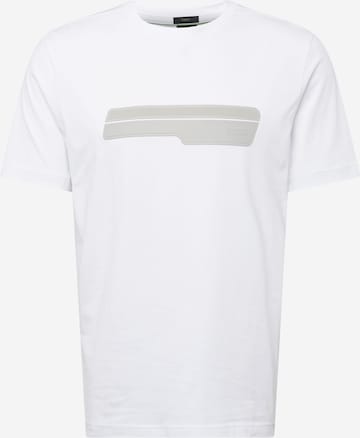 T-Shirt BOSS Green en blanc : devant