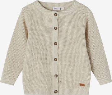 NAME IT Knit Cardigan 'Femil' in Beige: front