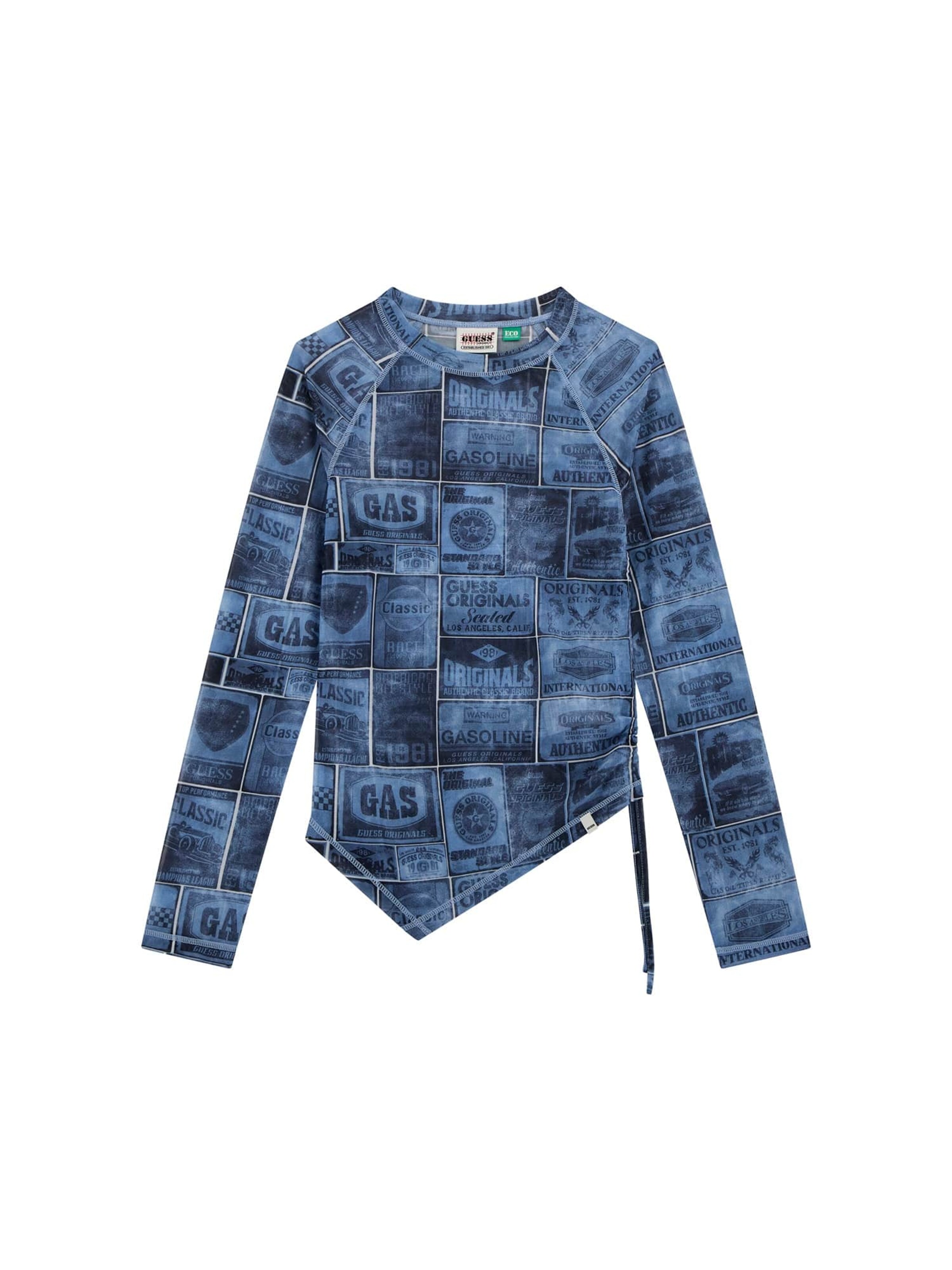 GUESS Shirt in Blue: front